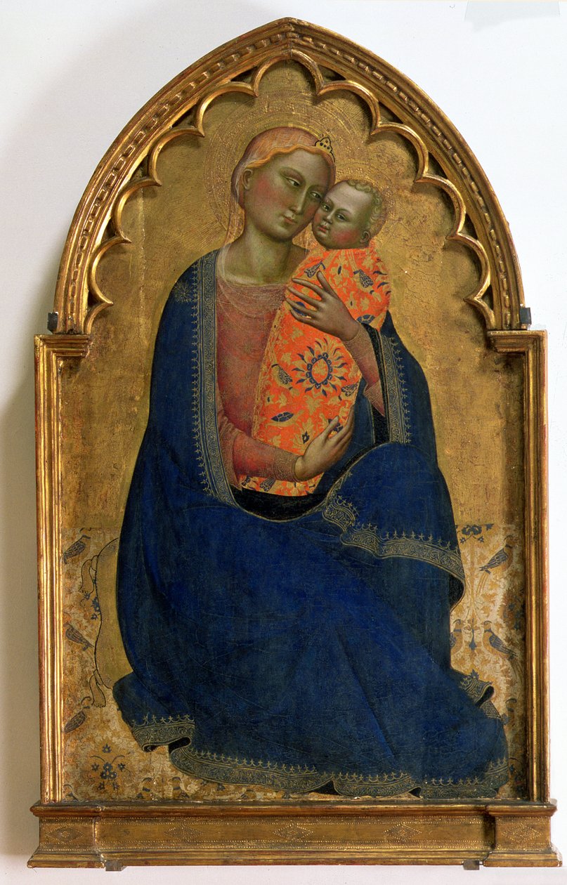 Madonna Pokory (tempera na panelu) autorstwa Jacopo di Cione