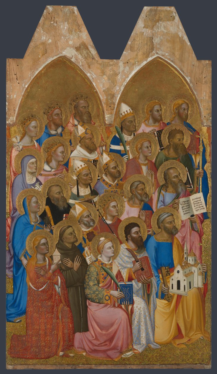 Poliptyk San Pier Maggiore autorstwa Jacopo di Cione