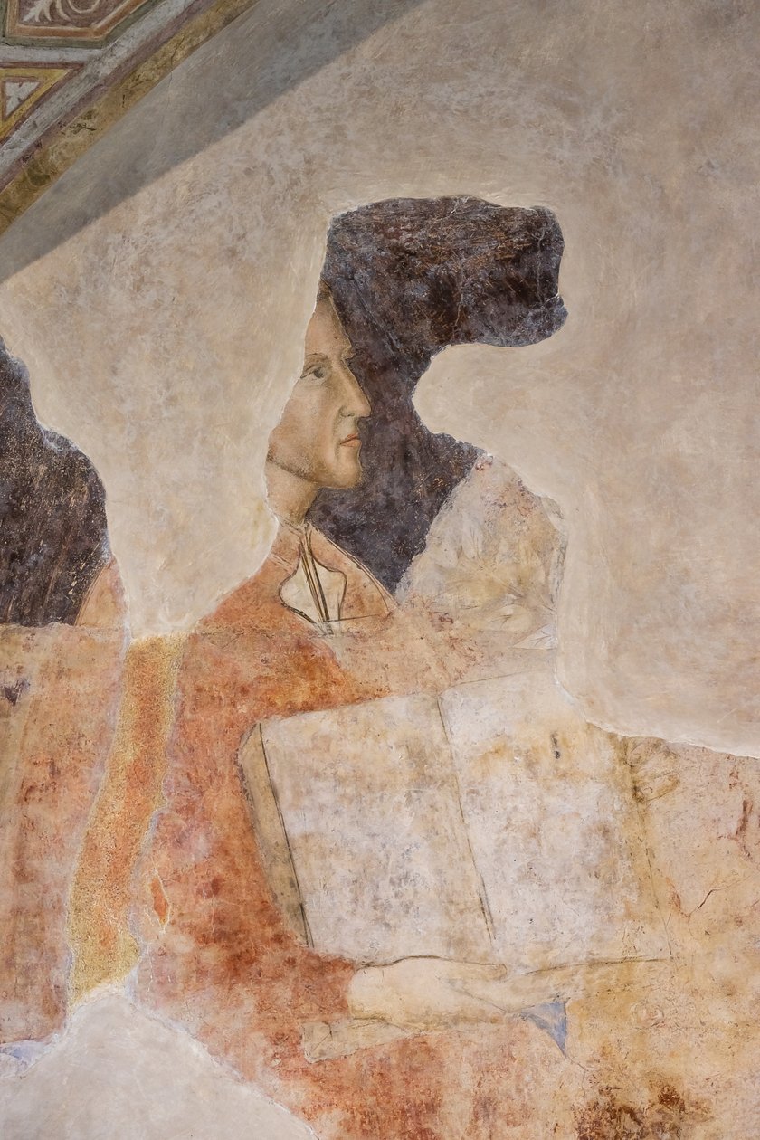 Portret Dantego Alighieri (świeży) autorstwa Jacopo di Cione