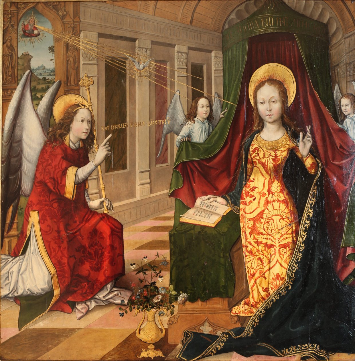 Zwiastowanie autorstwa Jacquelin de Montluçon