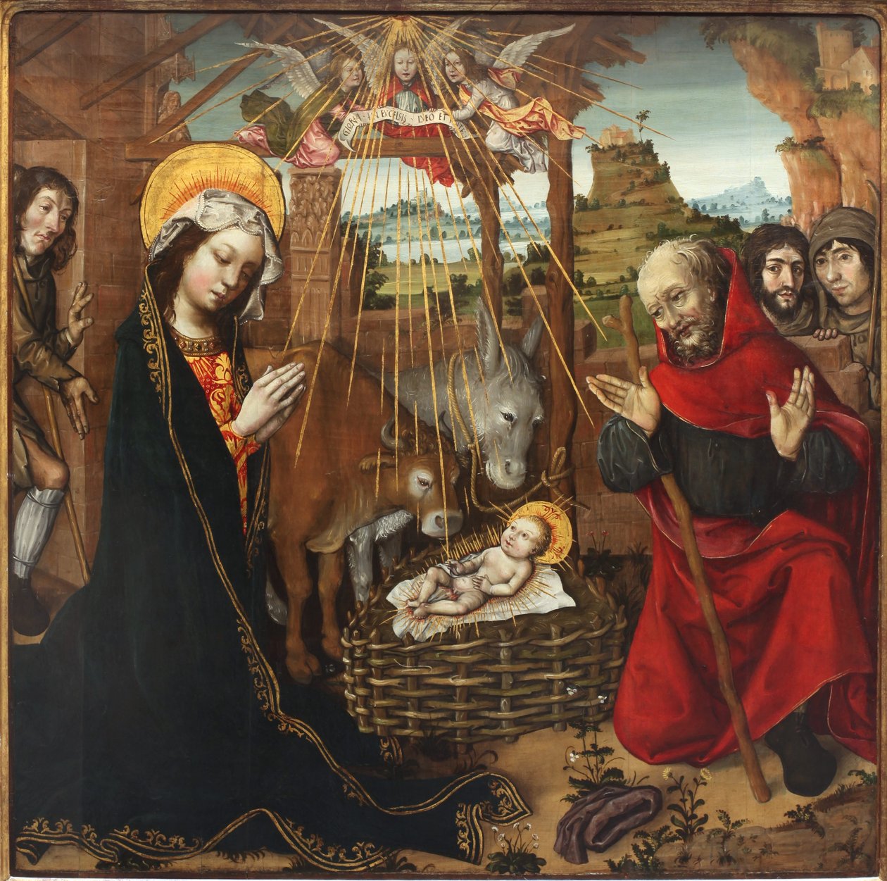 Adoracja Dzieciątka autorstwa Jacquelin de Montluçon