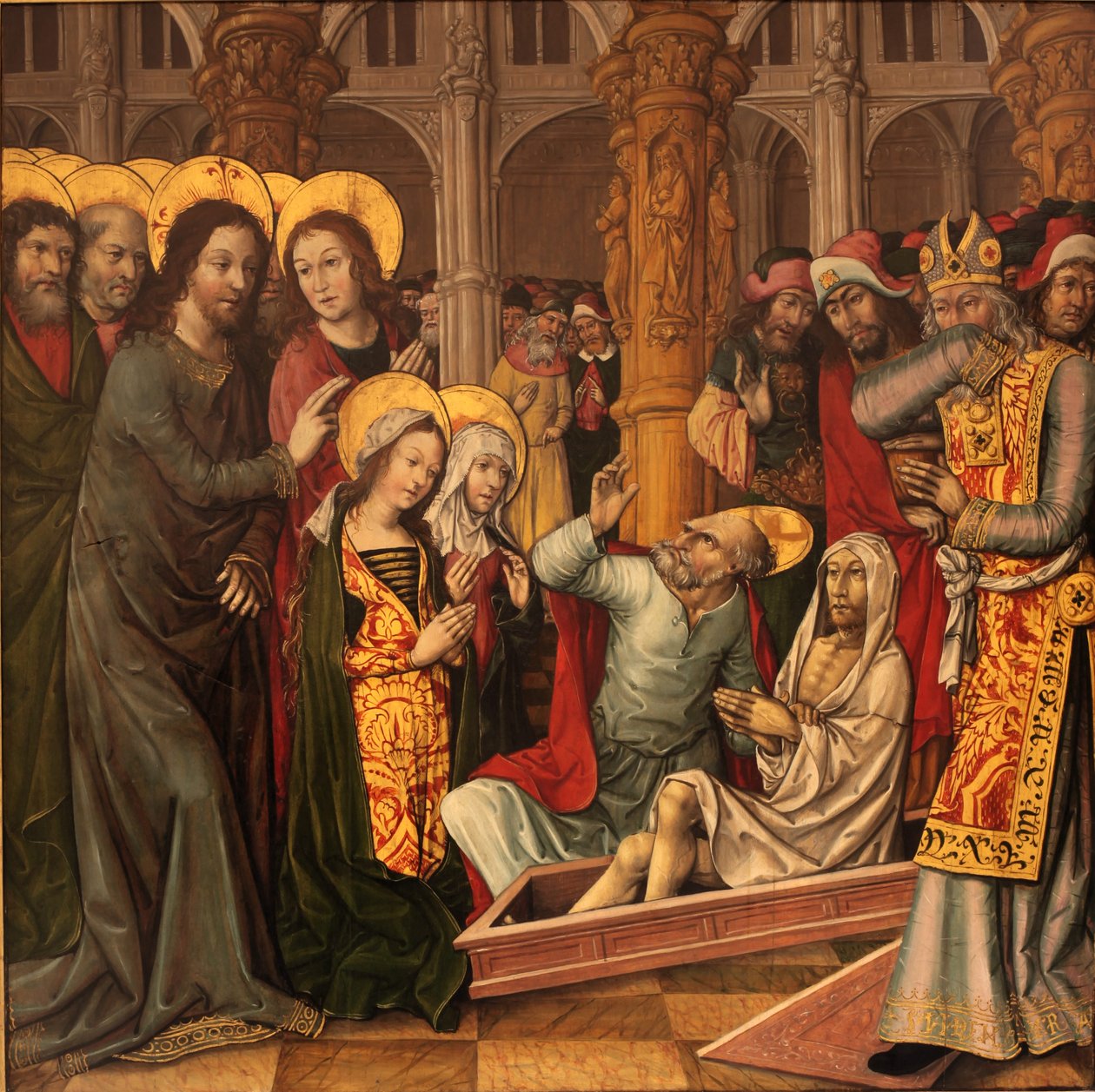 Zmartwychwstanie Łazarza autorstwa Jacquelin de Montluçon
