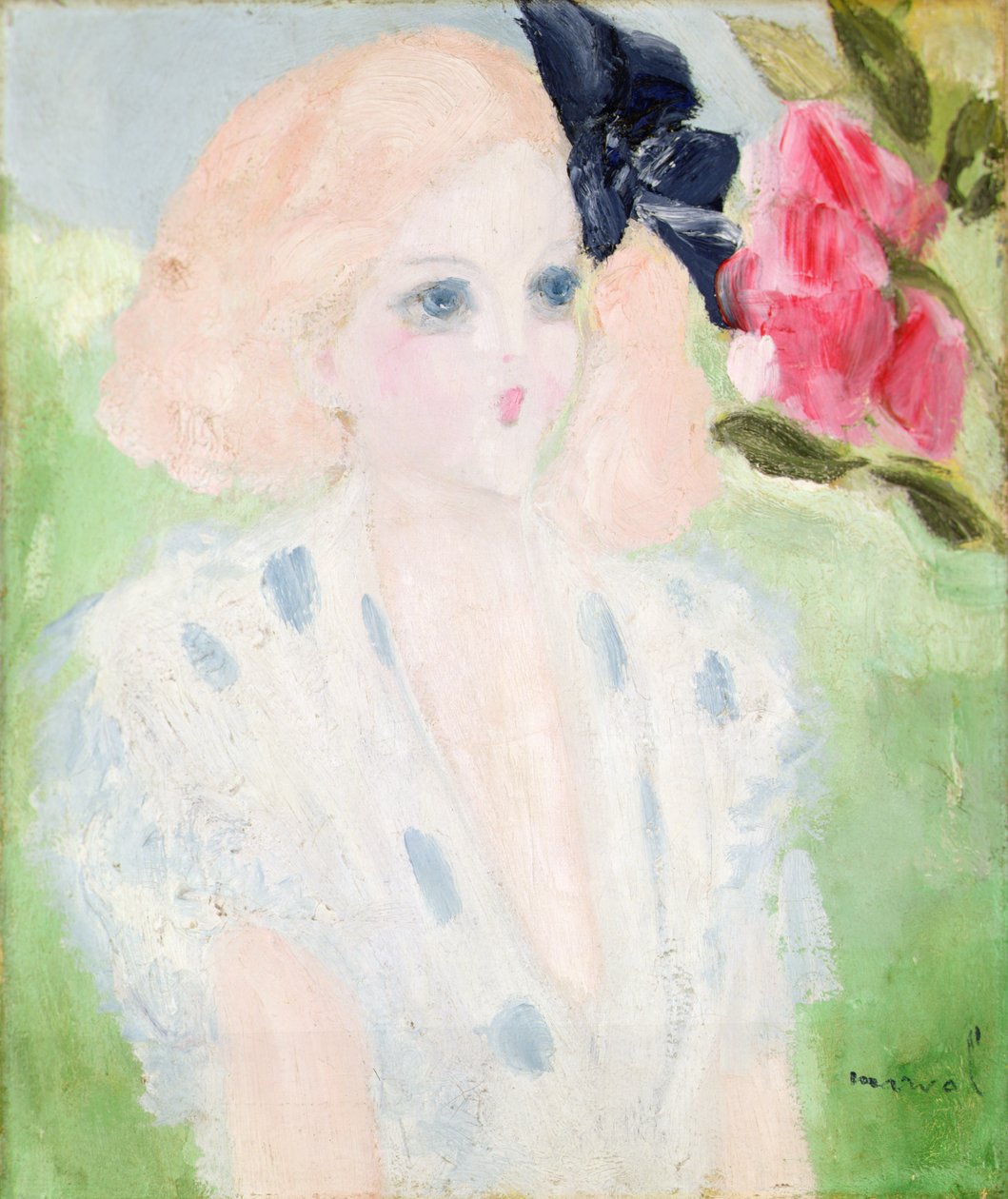 Portret Cendrillona, ok. 1929 (olej na płótnie) autorstwa Jacqueline Marval