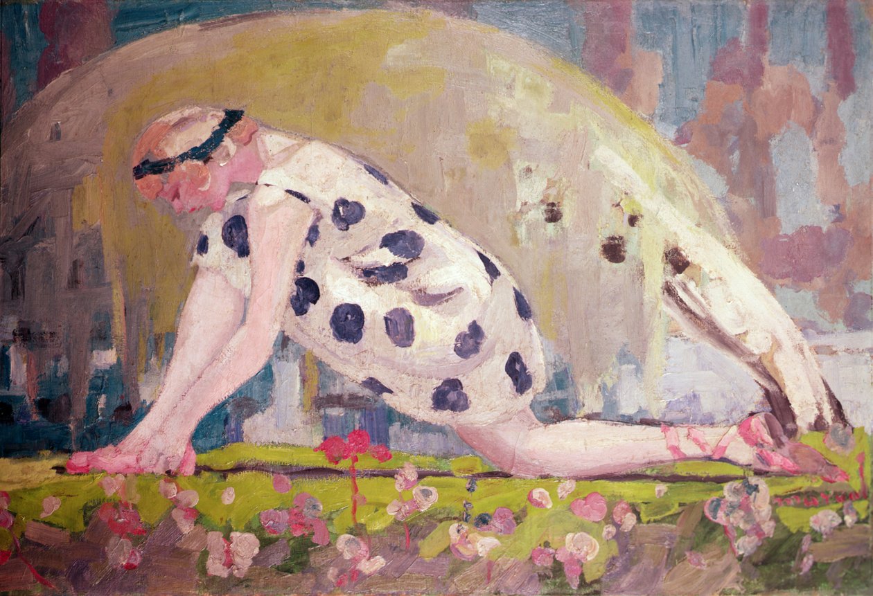 Tancerka (olej na płótnie) autorstwa Jacqueline Marval