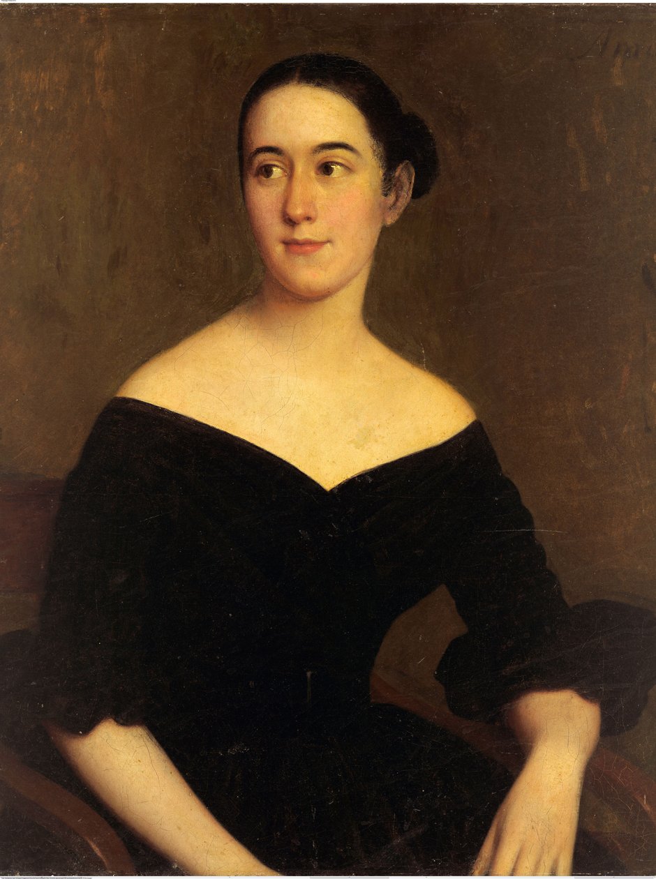 Portret Kornelii Knott Miltenberger autorstwa Jacques Amans
