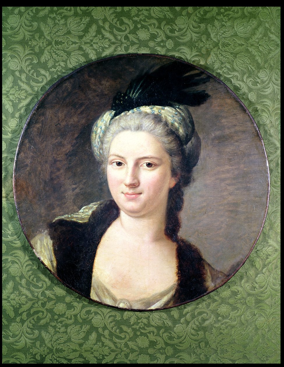 Pauline-Felicite de Nesle (1712-41) Hrabina Vintimille autorstwa Jacques Andre Joseph Camelot Aved