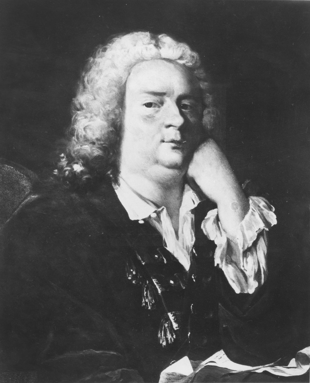 Jean-Baptiste Rousseau autorstwa Jacques Andre Joseph Camelot Aved