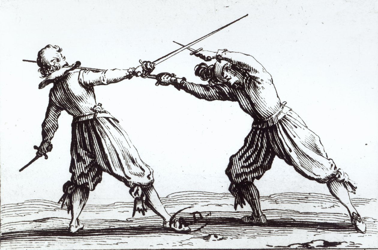 Pojedynek autorstwa Jacques Callot