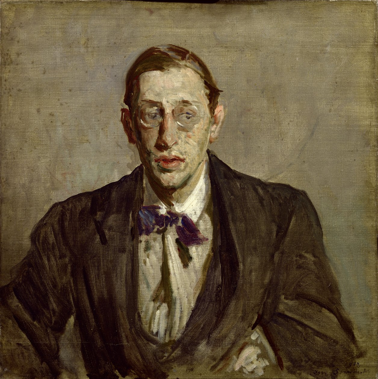 Studium do portretu Igora Strawińskiego (1882-1971), 1913 autorstwa Jacques Emile Blanche