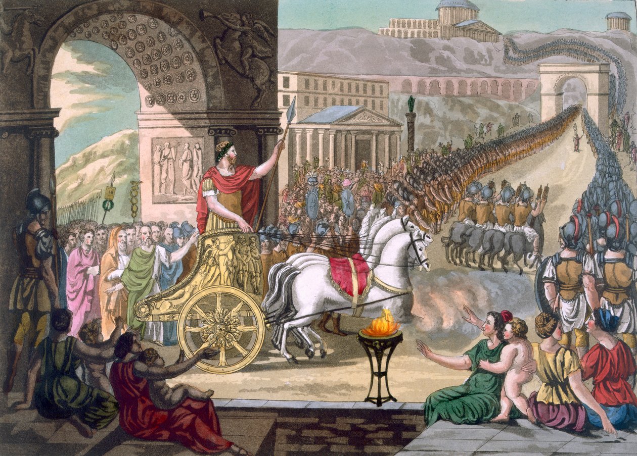 Triumf rzymski, ilustracja z "L