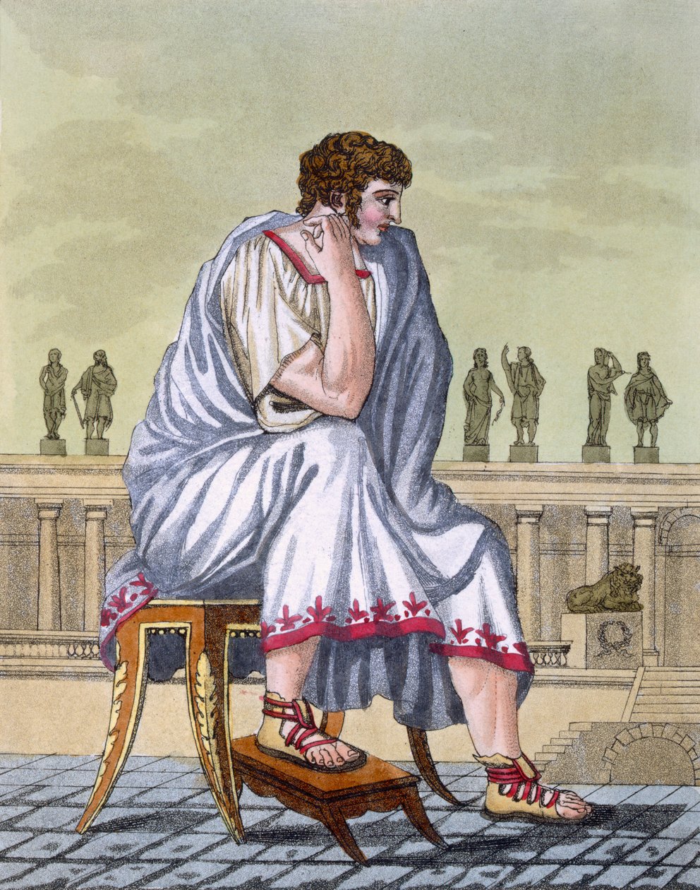 Obywatel rzymski, folio z „L