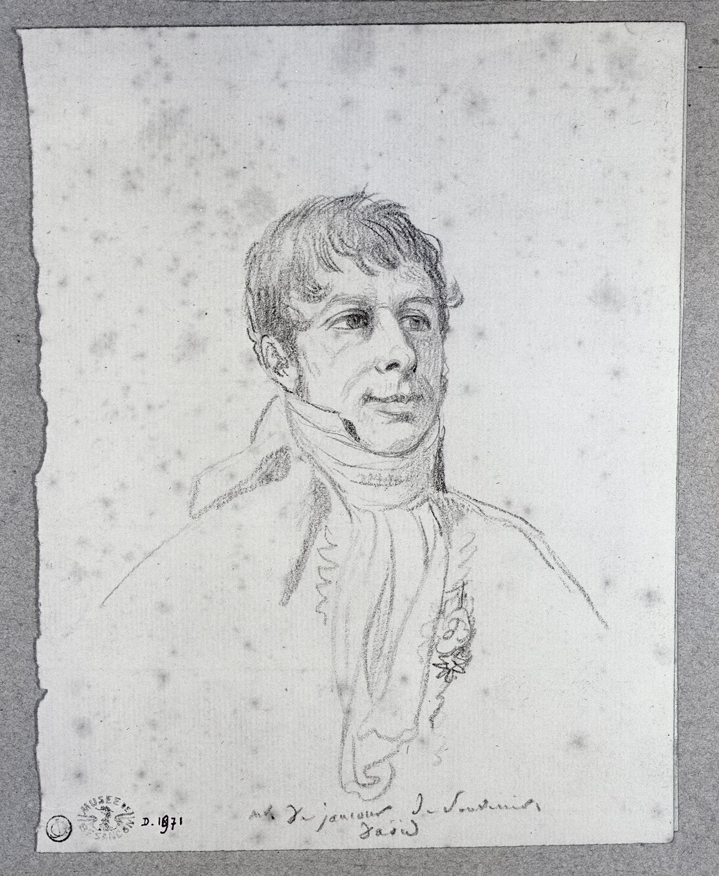 Hrabia Francois Arnail de Jaucourt (1757-1852) autorstwa Jacques Louis David