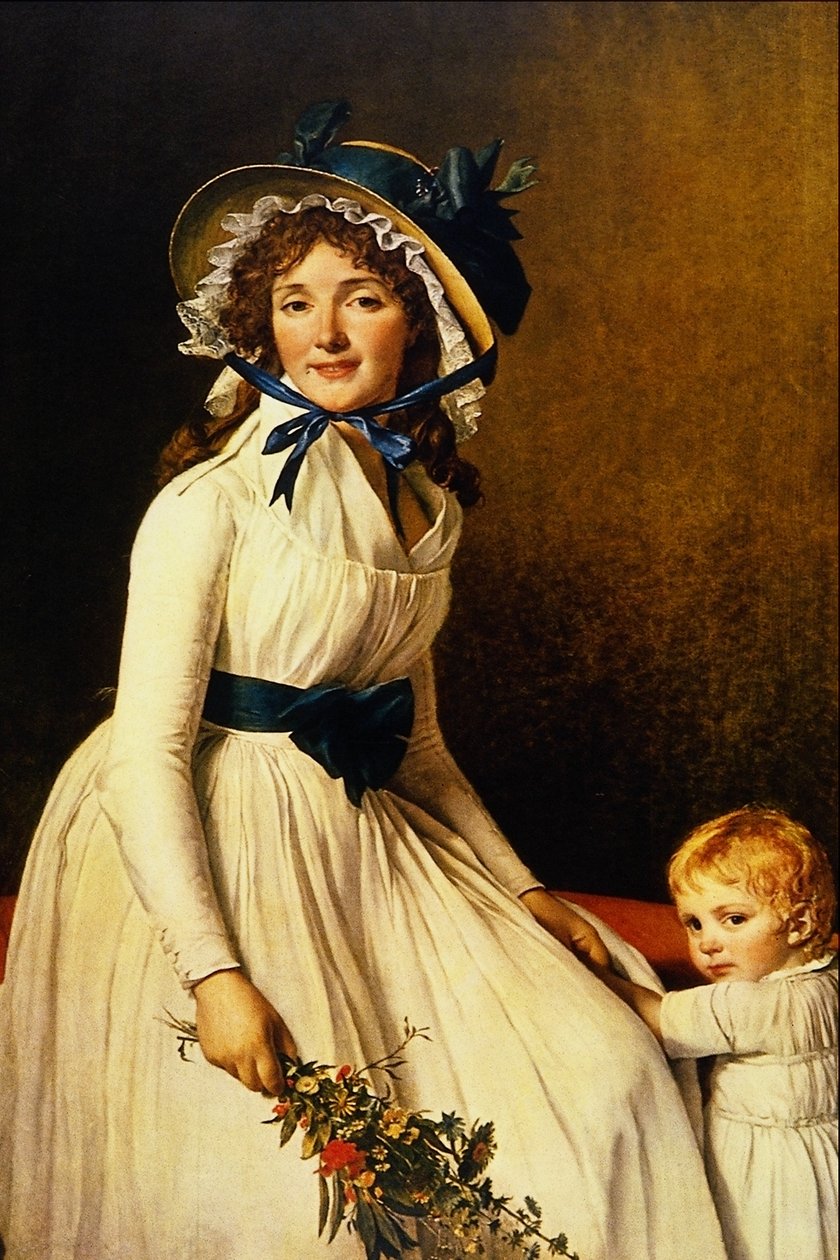 Jacques-Louis David autorstwa Jacques Louis David
