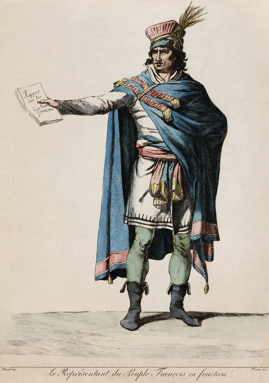 Pełnomocnik Franciszka na urzędzie autorstwa Jacques Louis David