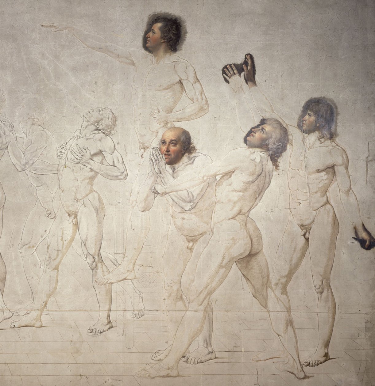 Przysięga Kortu Tenisowego autorstwa Jacques Louis David