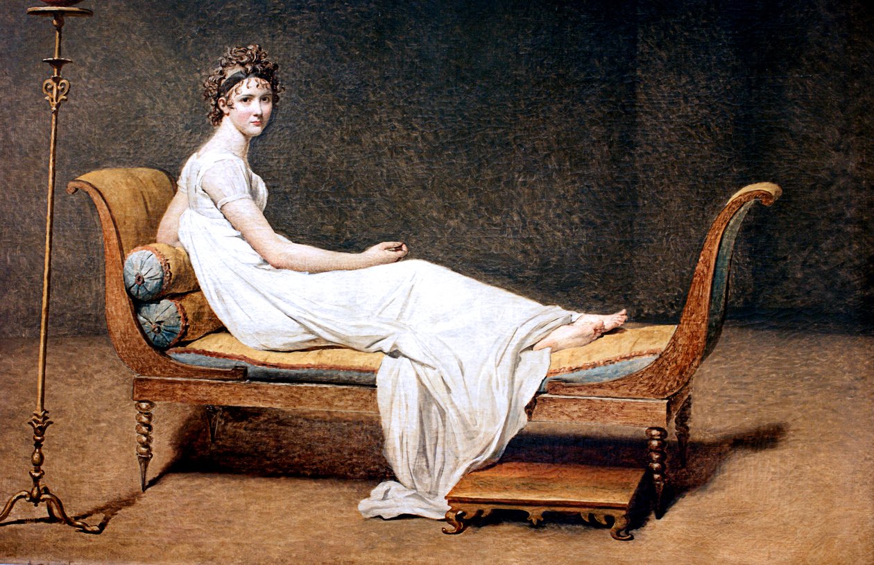 Madame Recamier autorstwa Jacques Louis David