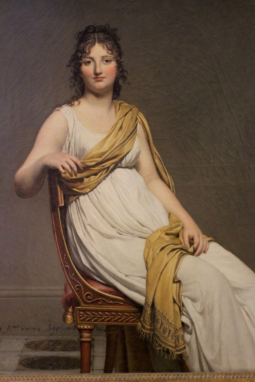Madame de Verninac autorstwa Jacques Louis David