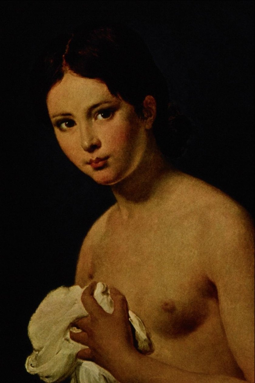 Portret młodej dziewczyny autorstwa Jacques Louis David