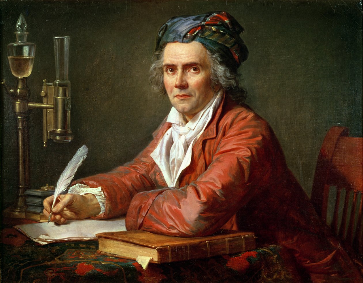 Portret Alfonsa Leroy, 1783 autorstwa Jacques Louis David