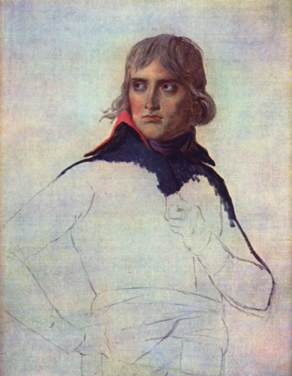 Portret generała Napoleona Bonaparte autorstwa Jacques Louis David