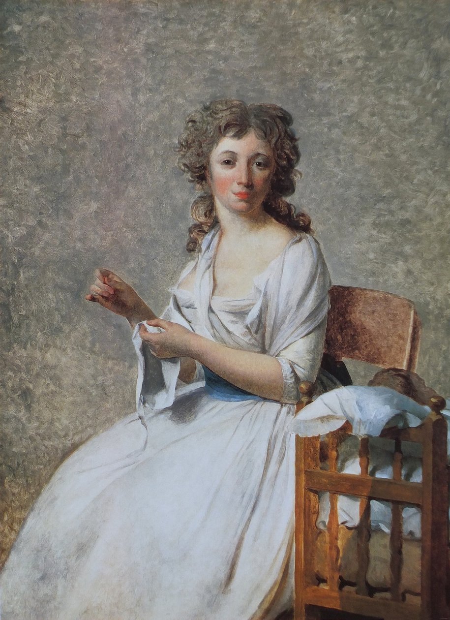 Portret Madame Adélaide Pastoret autorstwa Jacques Louis David