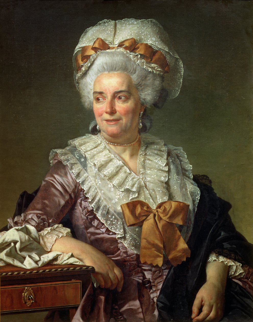 Portret Madame Charles-Pierre Pecoul, z domu Potain, teściowej artysty, 1784 (por. portret jej męża zob. 82877) autorstwa Jacques Louis David