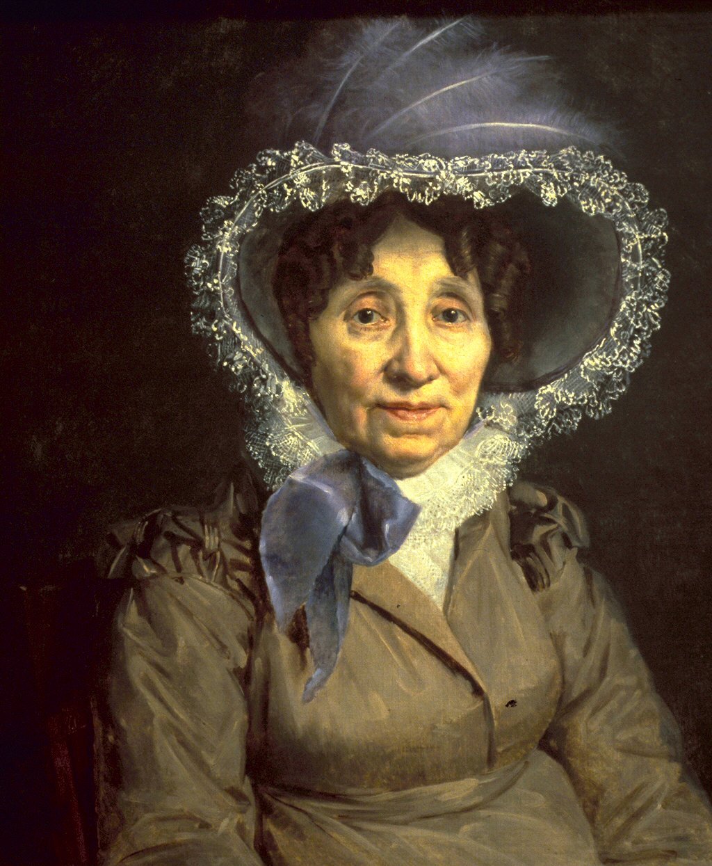 Portret starszej pani autorstwa Jacques Louis David