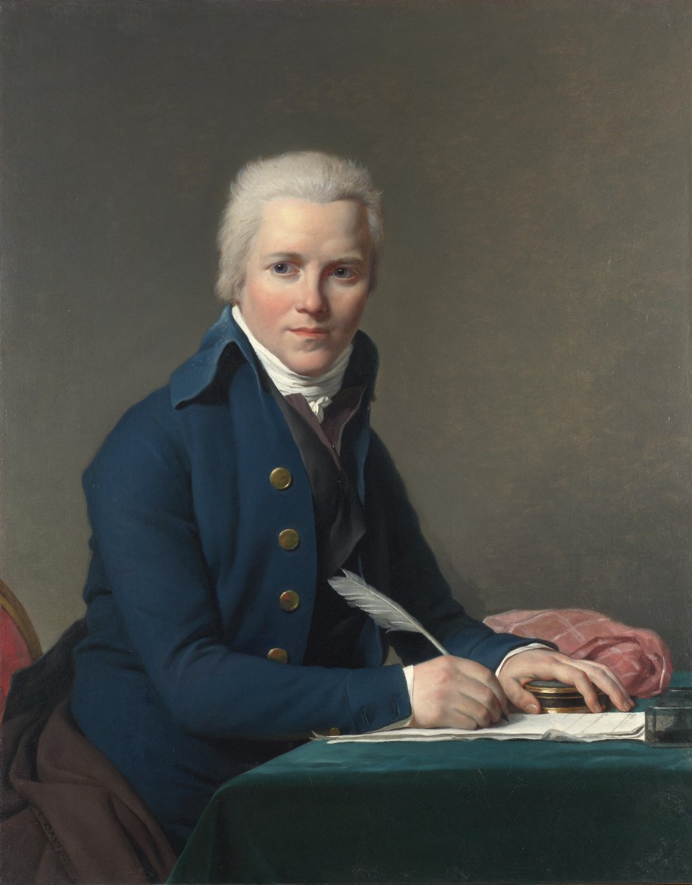 Poseł holenderski w Paryżu Jacobus Blauw autorstwa Jacques Louis David