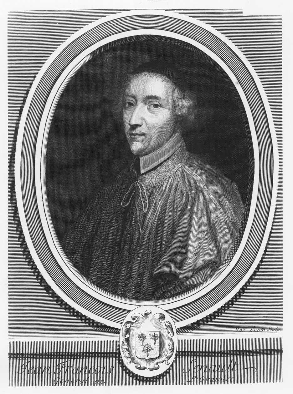 Portret Jean-François Senault autorstwa Jacques Lubin