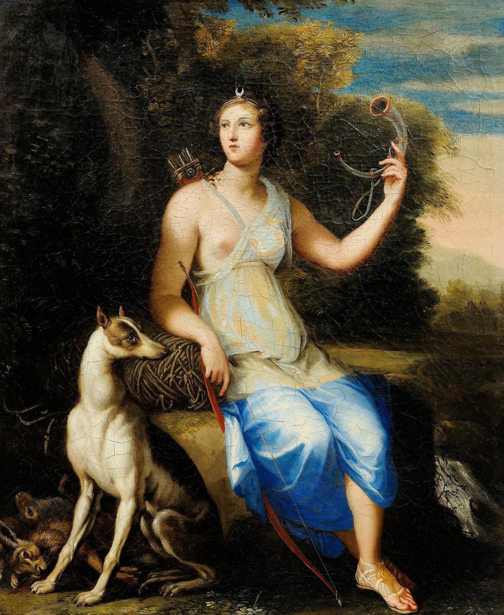 Portret Diany autorstwa Jacques Stella
