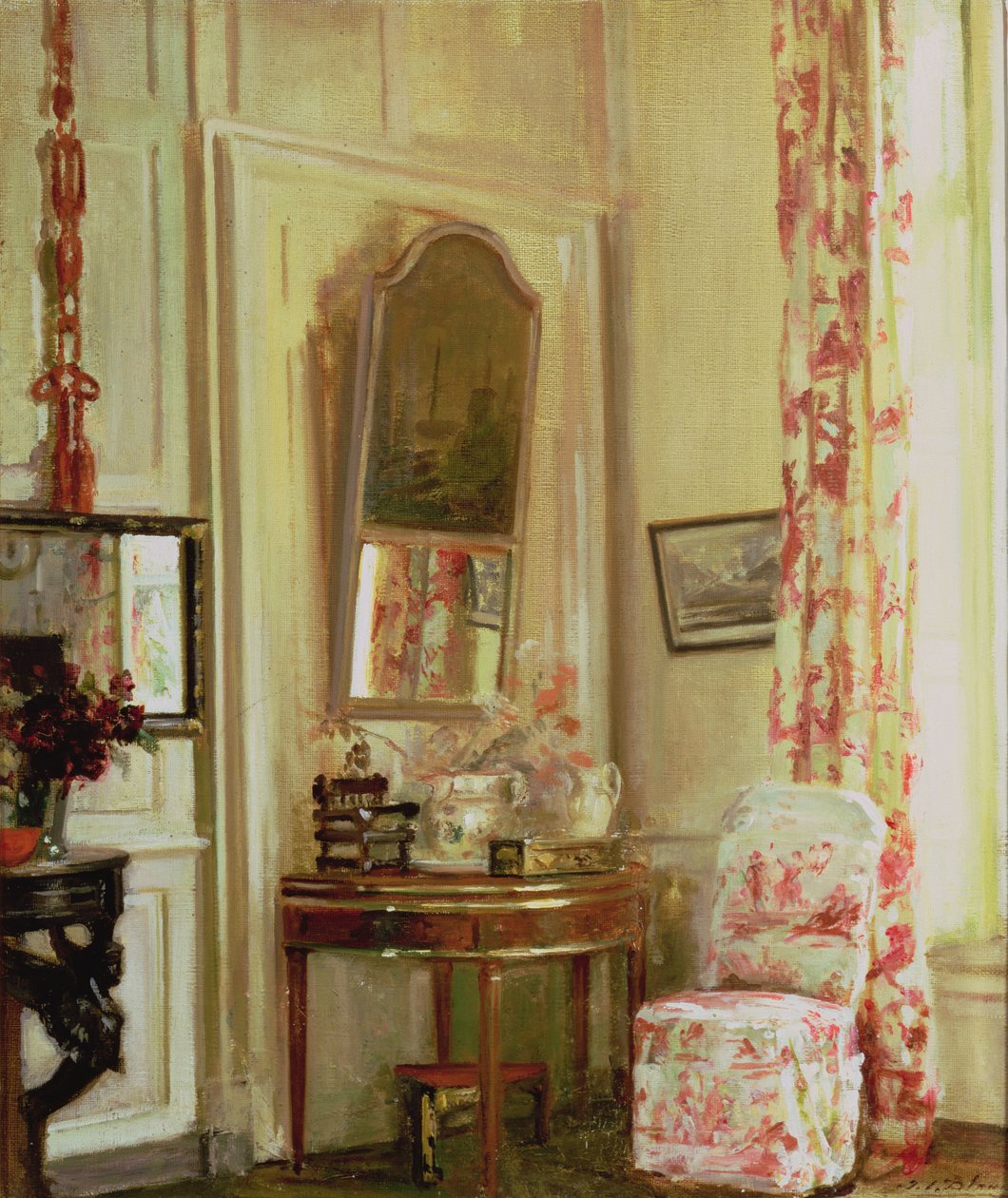 Różowy pokój autorstwa Jacques Emile Blanche