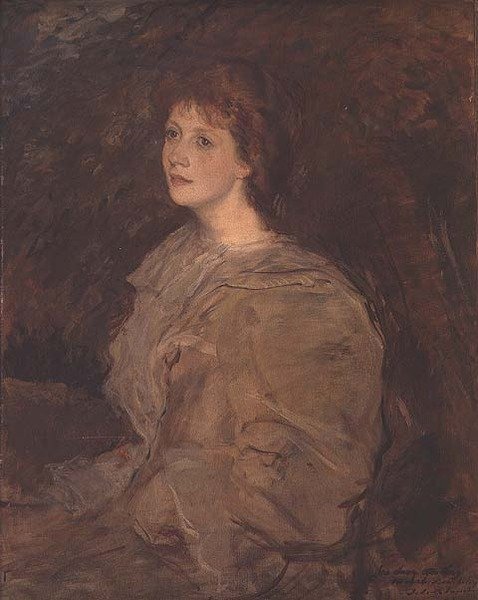 Portret Mabel Beardsley autorstwa Jacques Emile Blanche