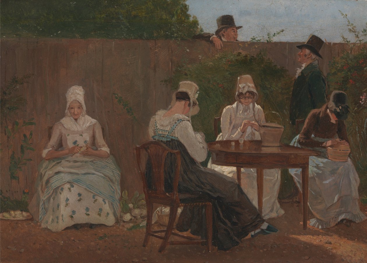 Rodzina Chalon w Londynie autorstwa Jacques-Laurent Agasse