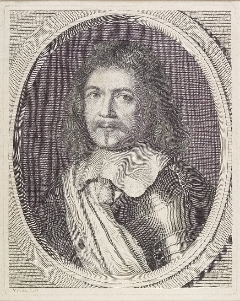 Popiersie portretowe autorstwa Jacques Nicolas Tardieu