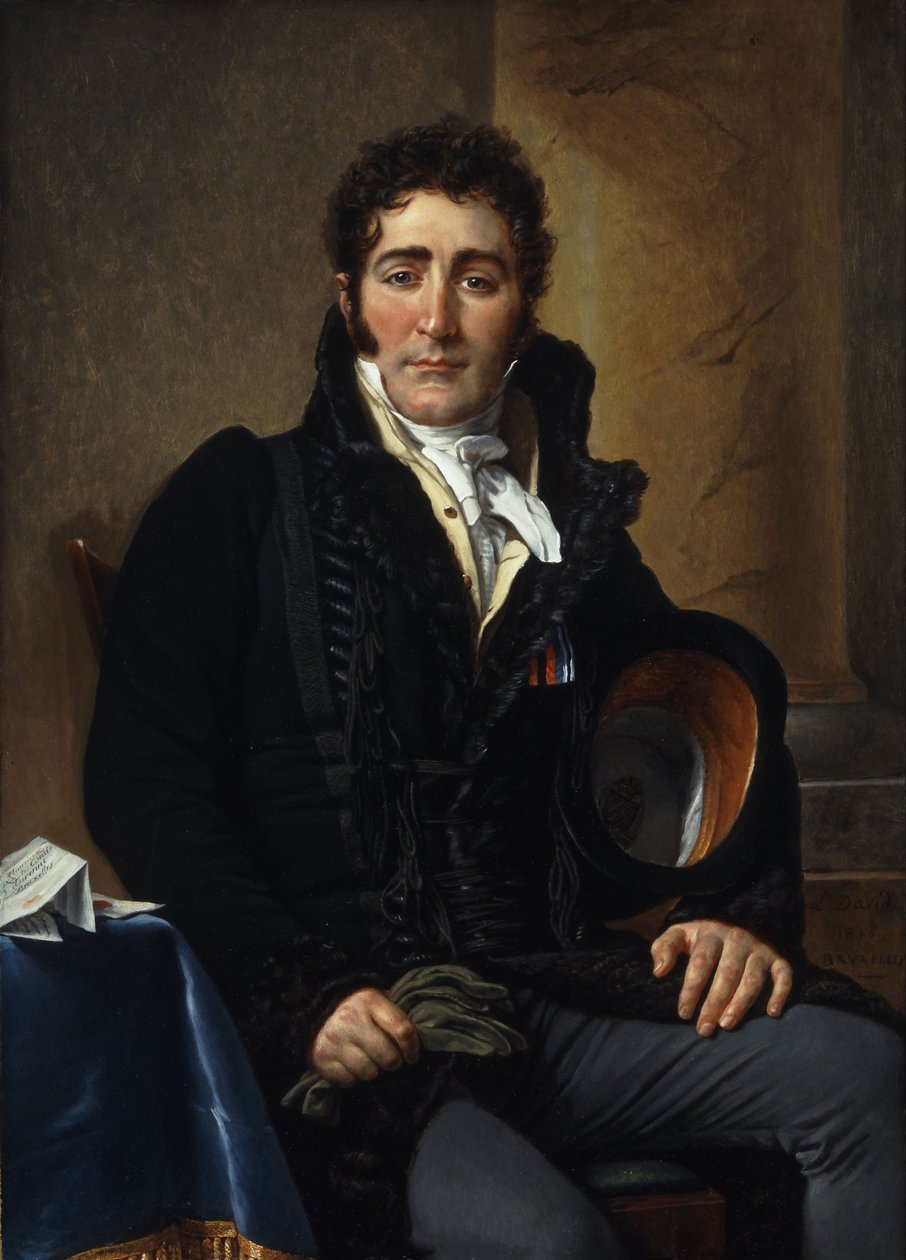 Portret hrabiego de Turenne autorstwa Jacques Louis David