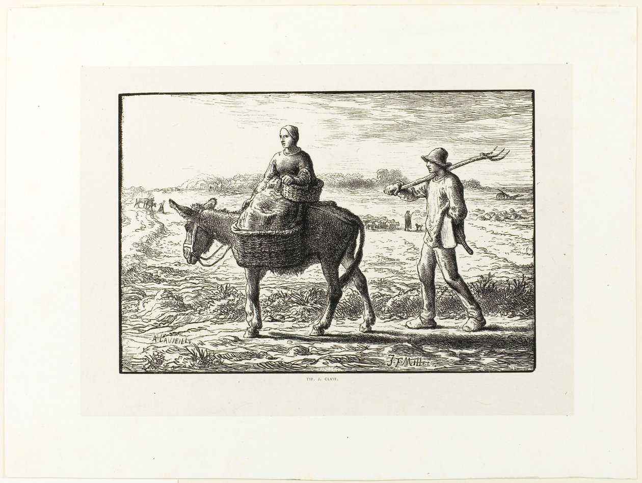 Poranek autorstwa Jacques Adrien Lavieille