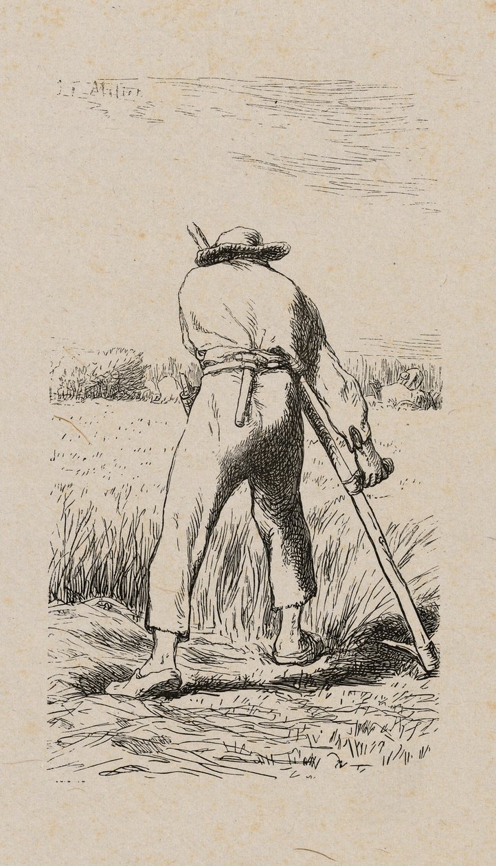 Kosiarka autorstwa Jacques Adrien Lavieille