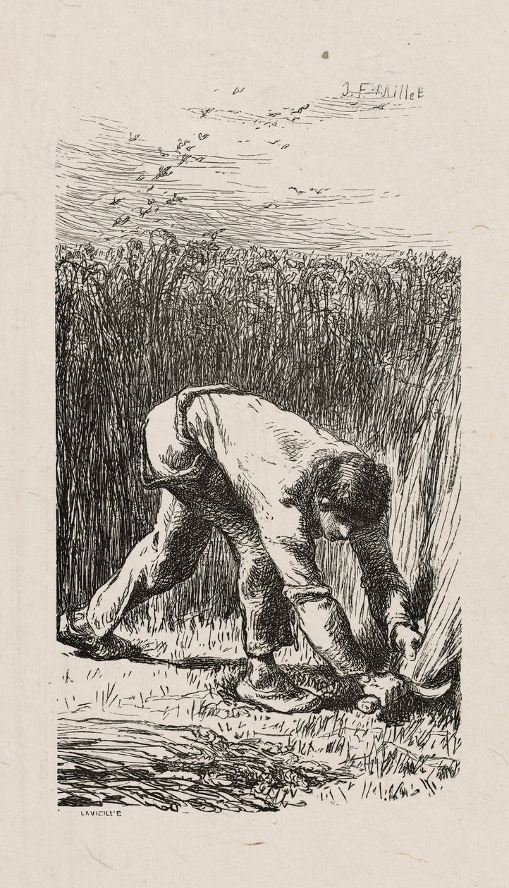 Żniwiarz autorstwa Jacques Adrien Lavieille