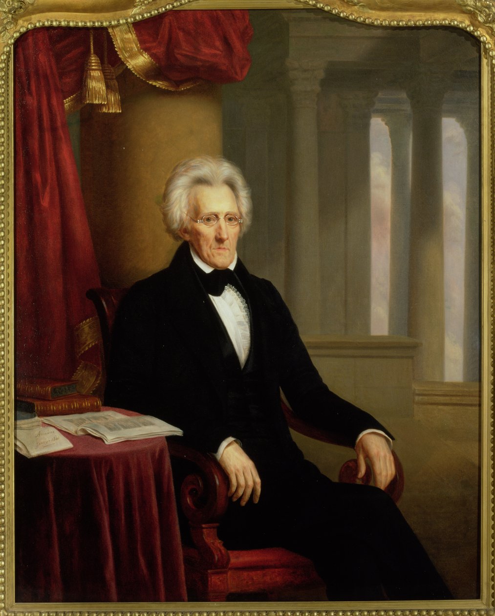 Andrew Jackson, ok.1839-40 autorstwa Jacques Amans