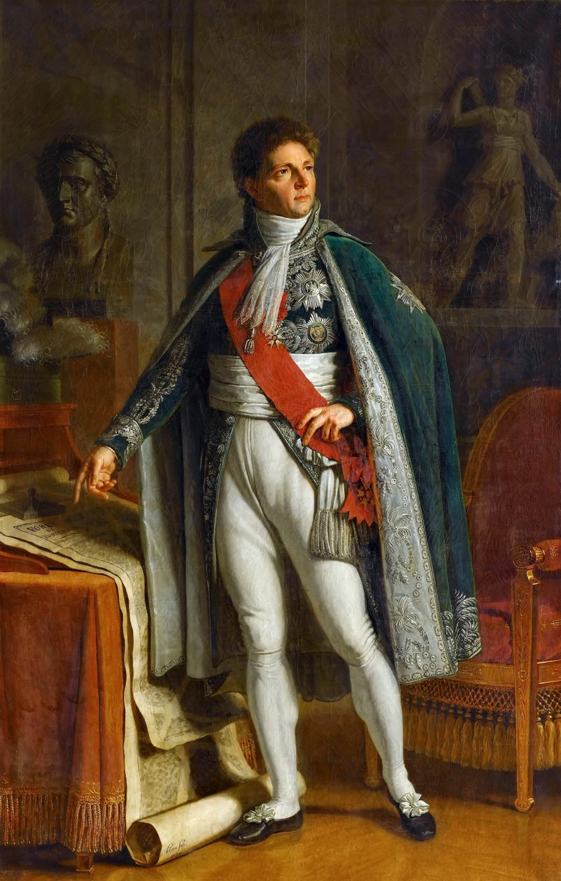 Louis Alexandre Berthier, książę Wagram, książę Valangin, książę Neuchâtel 1753-1815, Marsha autorstwa Jacques Augustin Catherine Pajou