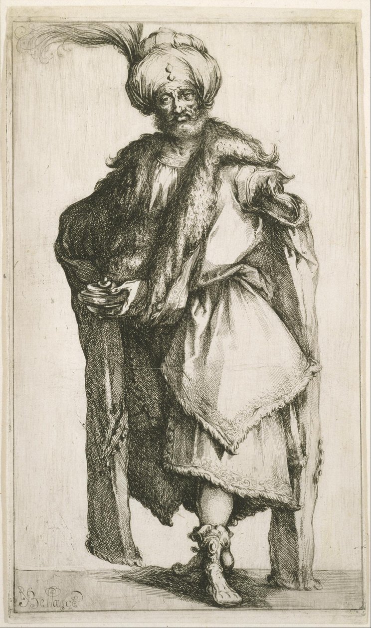 Caspar autorstwa Jacques Bellange