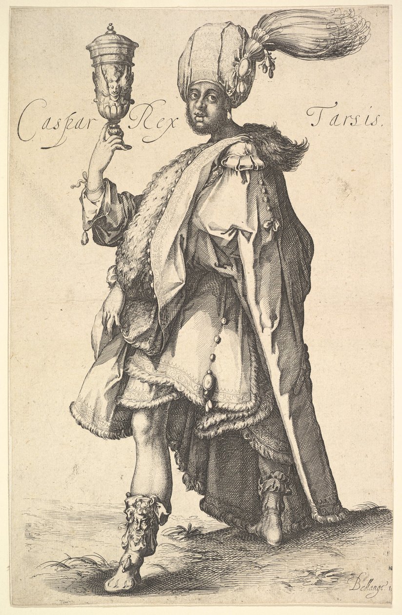 Caspar, po serii trzech magów Jacquesa Bellange