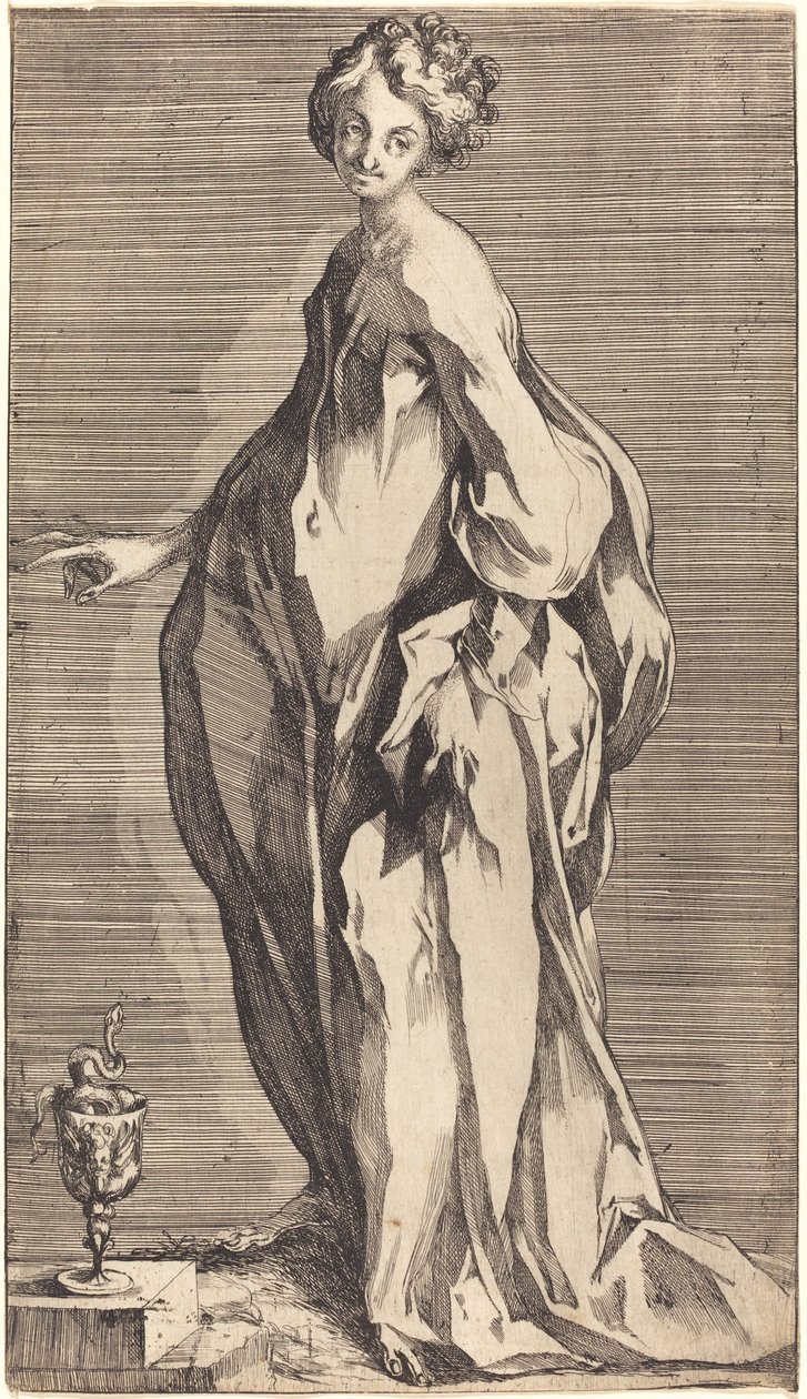 Święty Jan. autorstwa Jacques Bellange