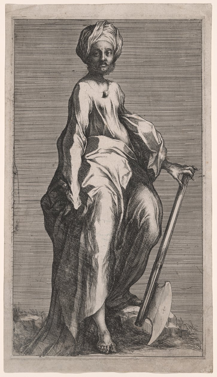 Święty Juda (lub Święty Maciej) autorstwa Jacques Bellange
