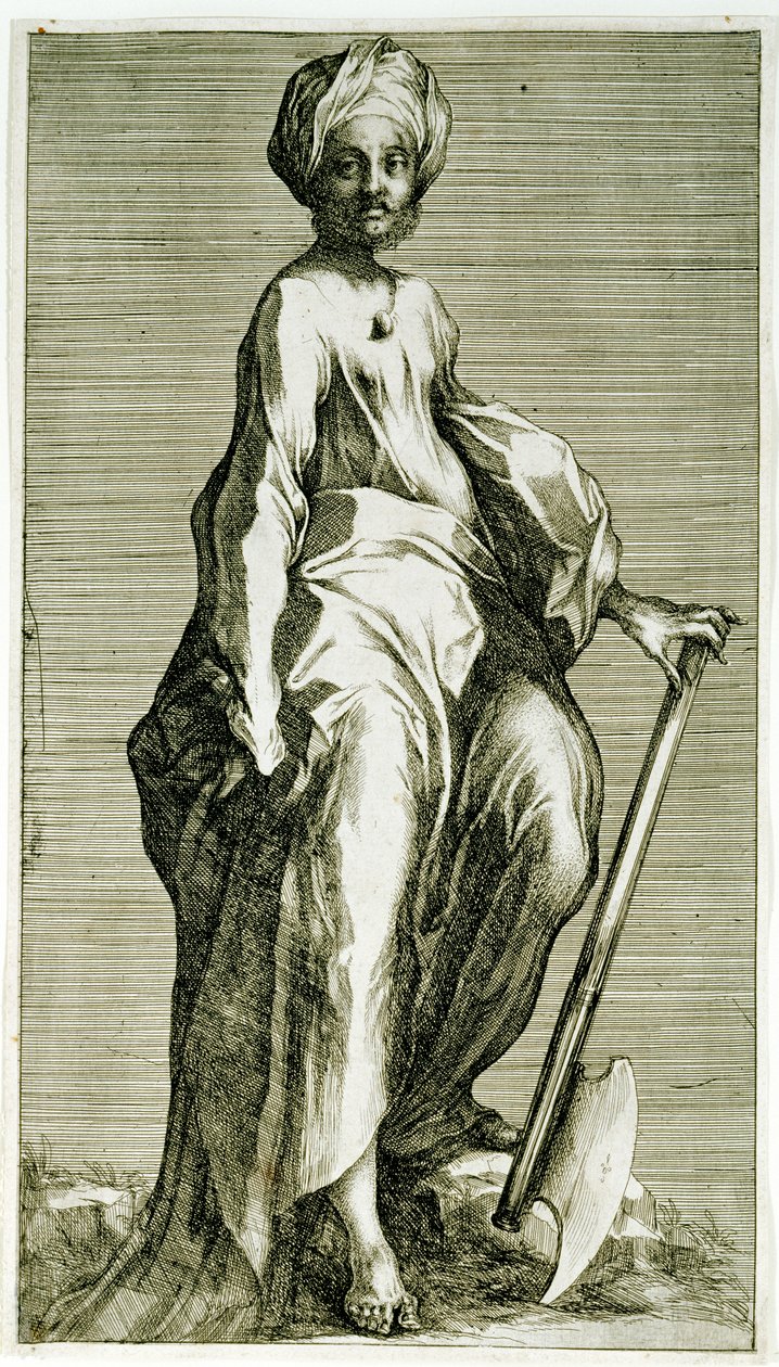 Św. Maciej, ok. 1600-1616 (akwaforta i grawerowanie) autorstwa Jacques Bellange