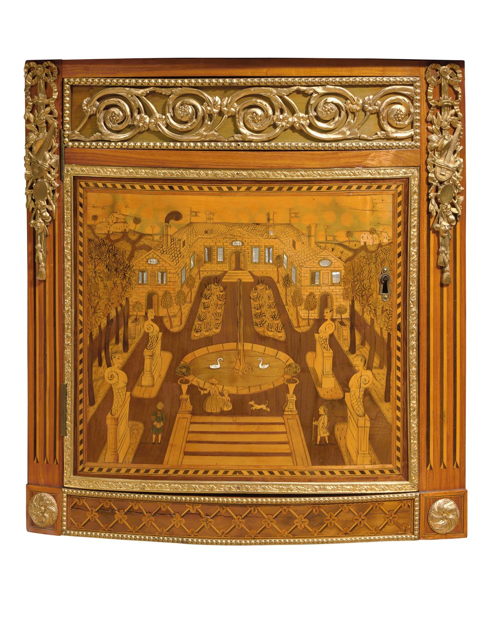 Detal komody Ludwika XVI, ok. 1770-75 autorstwa Jacques Birckle