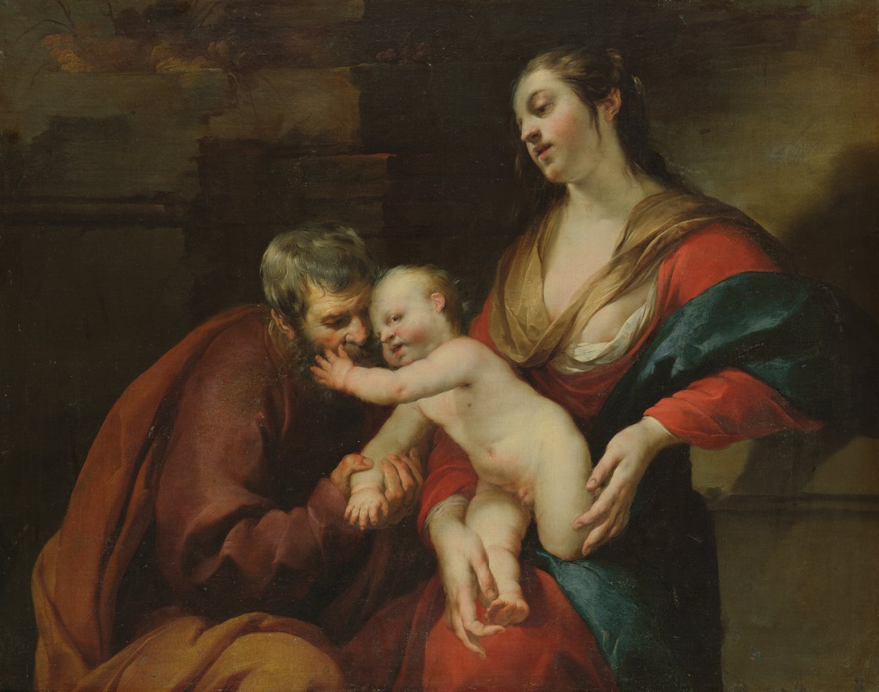 Święta Rodzina autorstwa Jacques Blanchard