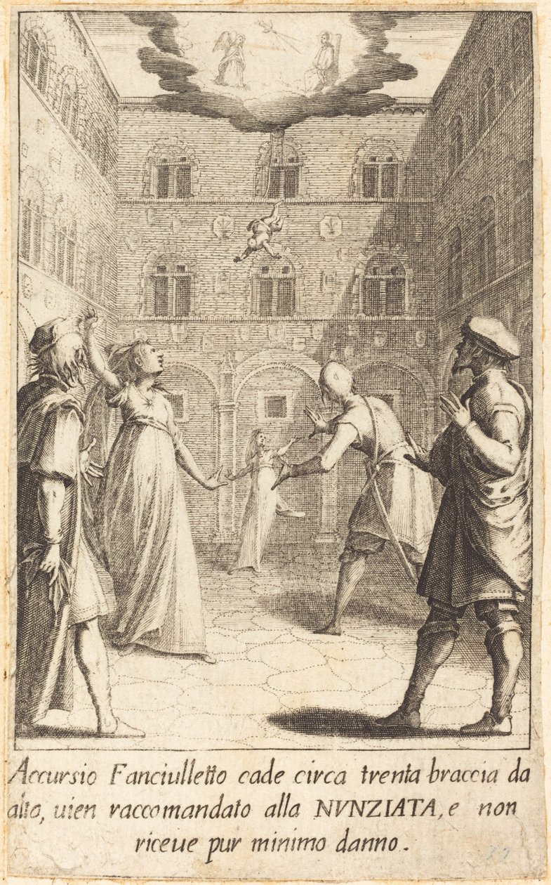 Accursio, 1619. autorstwa Jacques Callot
