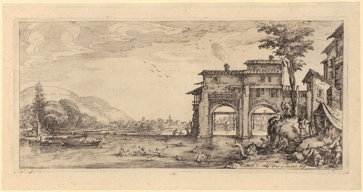 Rzeź niewiniątek w Betlejem [Tablica 1] autorstwa Jacques Callot