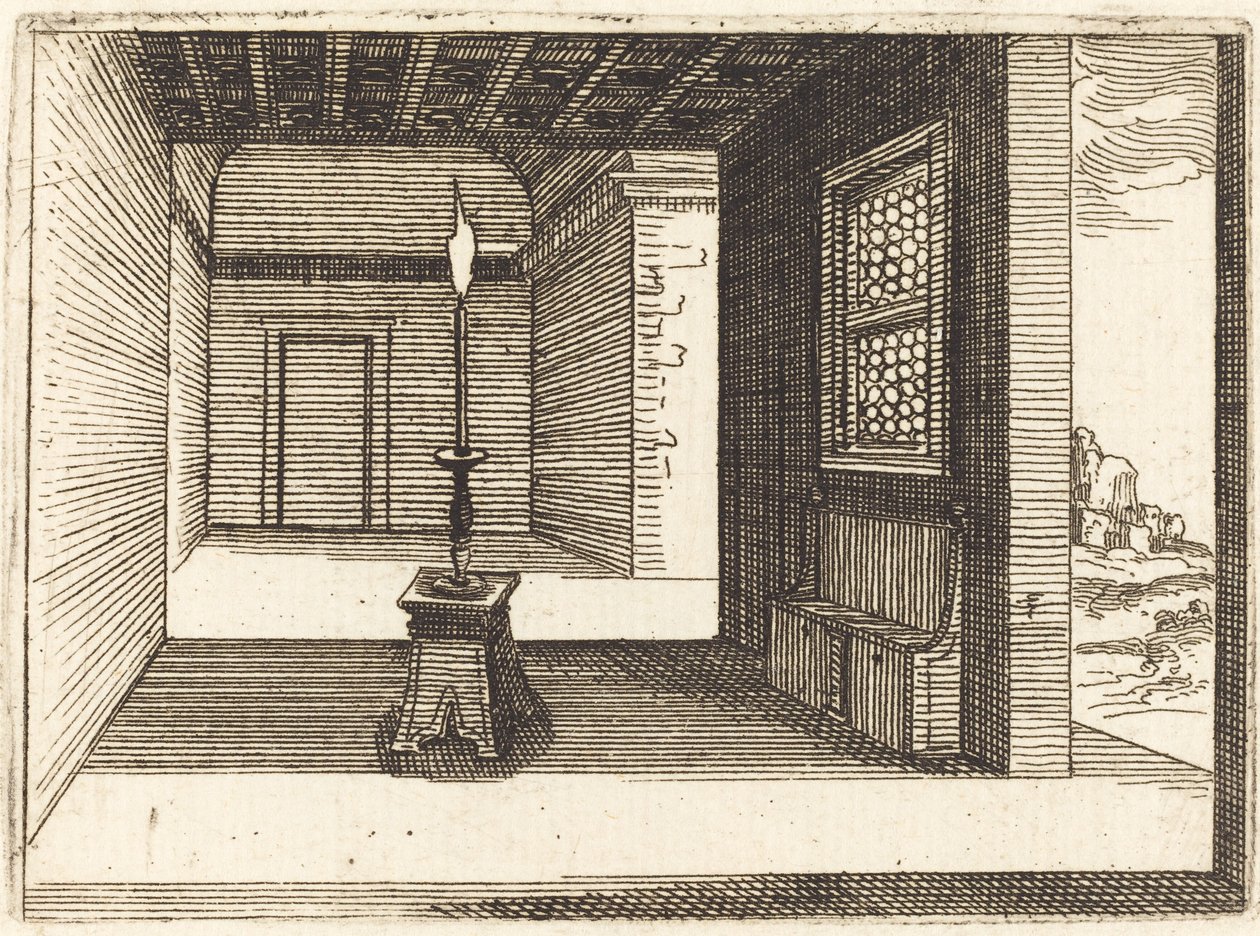 Świecznik autorstwa Jacques Callot